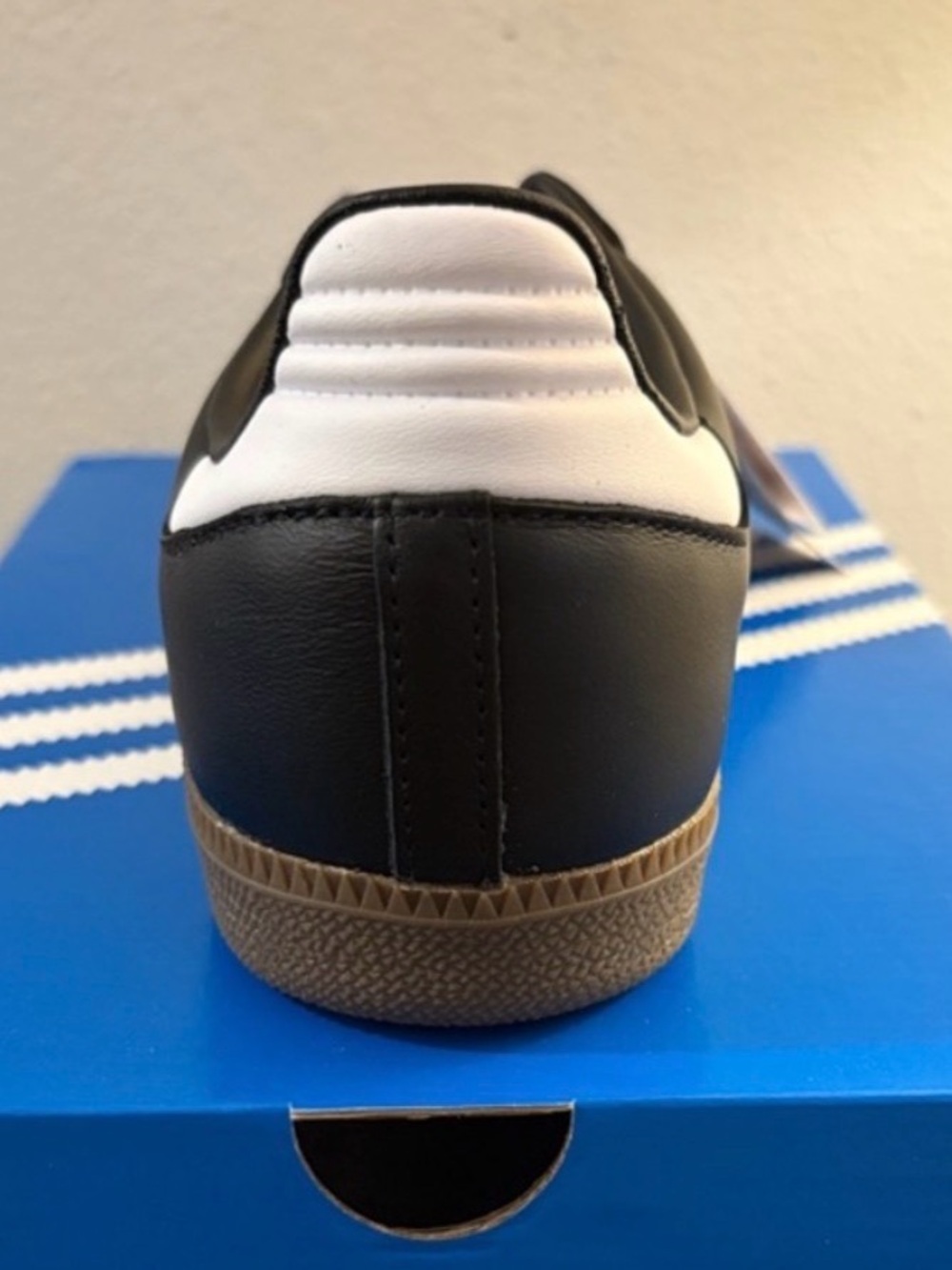 NIB [adidas] Samba OG Original Sneakers Shoes Black Youth 4/Women’s 5.5, Y6/W7.5 - Picture 10 of 13